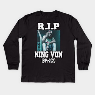 King Von Kids Long Sleeve T-Shirt